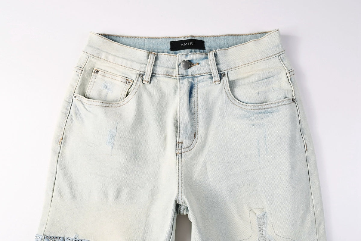 QC AMIRI Denim Shorts 6002