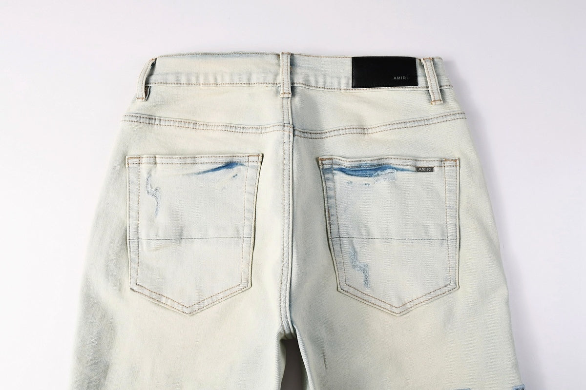 QC AMIRI Denim Shorts 6002