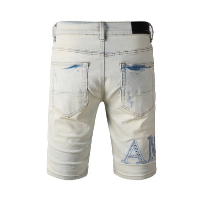 QC AMIRI Denim Shorts   6002