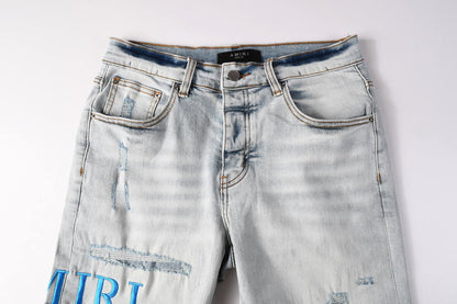 QC AMIRI Denim shorts 6012