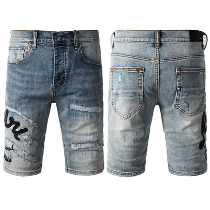QC AMIRI Denim shorts 6011