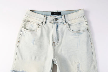 QC AMIRI Denim Shorts   6002