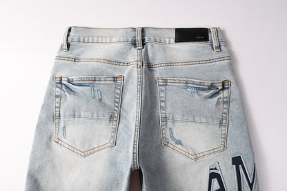 QC AMIRI Denim shorts 6008