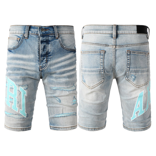 QC AMIRI Denim shorts 6007
