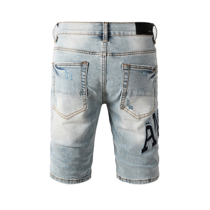 QC AMIRI Denim shorts 6008