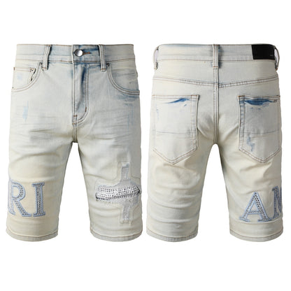QC AMIRI Denim Shorts   6002