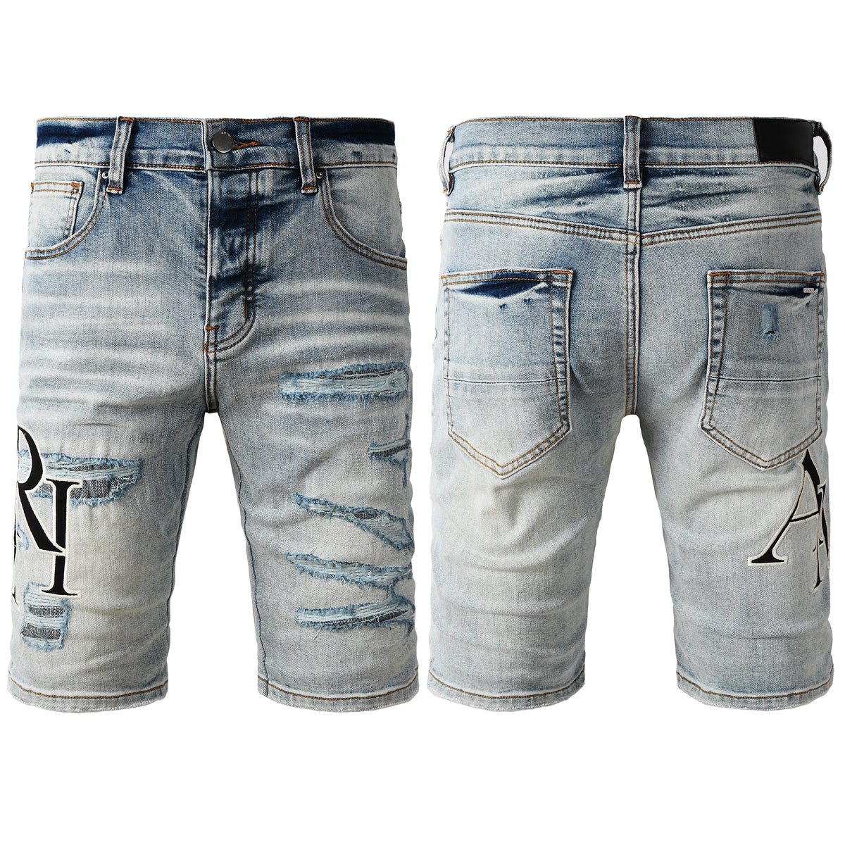 QC AMIRI Denim shorts 6003