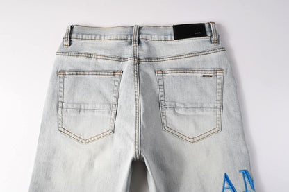 QC AMIRI Denim shorts 6012