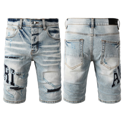 QC AMIRI Denim shorts 6008